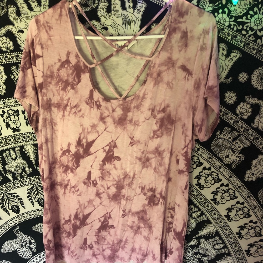 Tie-Dye pink t-shirt